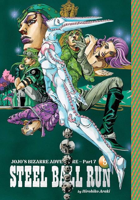 JOJOS BIZARRE ADVENTURE PART 7 STEEL BALL RUN HC VOL 09 (VF/NM)