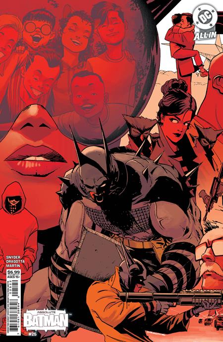 ABSOLUTE BATMAN #25 CVR I NICK DRAGOTTA MIDDLE CONNECTING CARD STOCK VAR (VF/NM) - Packrat Comics