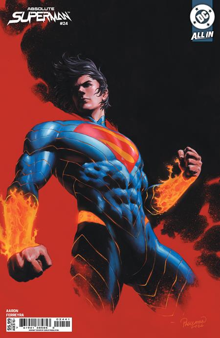ABSOLUTE SUPERMAN #24 CVR D CARLO PAGULAYAN CARD STOCK VAR (VF/NM)