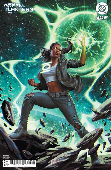 ABSOLUTE GREEN LANTERN #19 CVR B MATEUS MANHANINI CARD STOCK VAR (VF/NM)