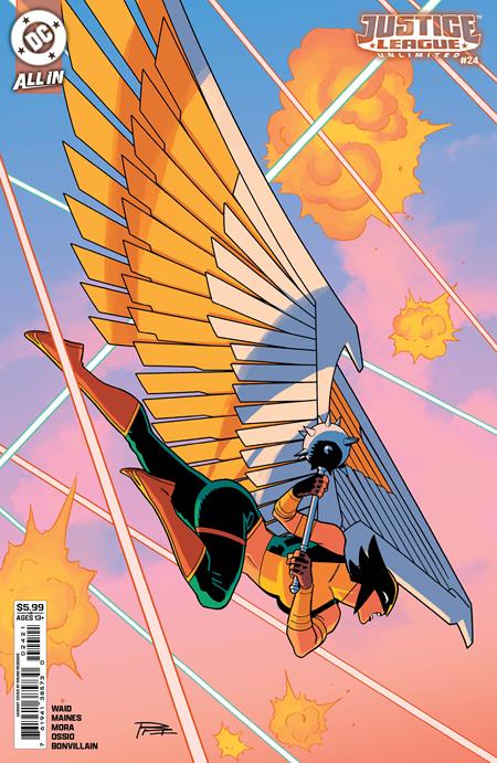 JUSTICE LEAGUE UNLIMITED #24 CVR B BRUNO REDONDO CARD STOCK VAR (VF/NM) - Packrat Comics