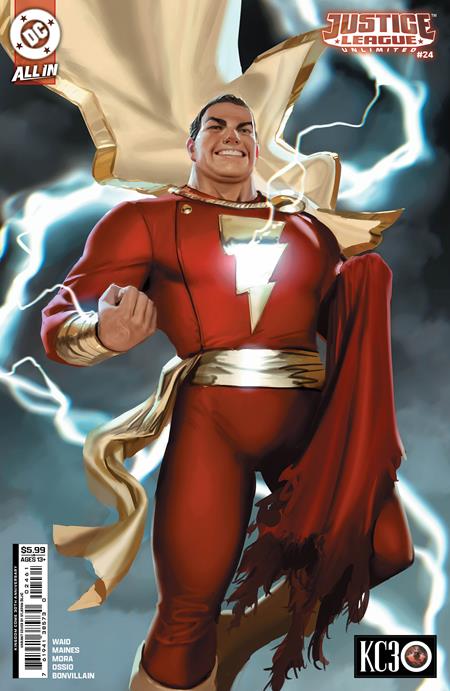 JUSTICE LEAGUE UNLIMITED #24 CVR F STJEPAN SEJIC KINGDOM COME 30TH ANNIVERSARY CARD STOCK VAR (VF/NM) - Packrat Comics