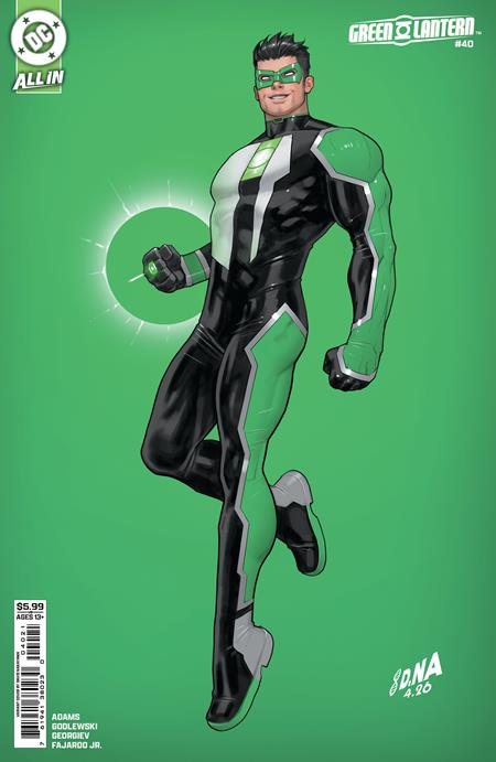 GREEN LANTERN #40 CVR B DAVID NAKAYAMA CARD STOCK VAR (VF/NM) - Packrat Comics