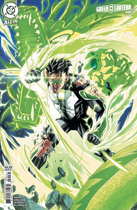 GREEN LANTERN #40 CVR C MARIO FOCCILLO CARD STOCK VAR (VF/NM) - Packrat Comics