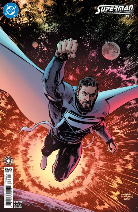 SUPERMAN FATHER OF TOMORROW #6 (OF 6) CVR B GABRIEL HARDMAN CARD STOCK VAR (VF/NM) - Packrat Comics