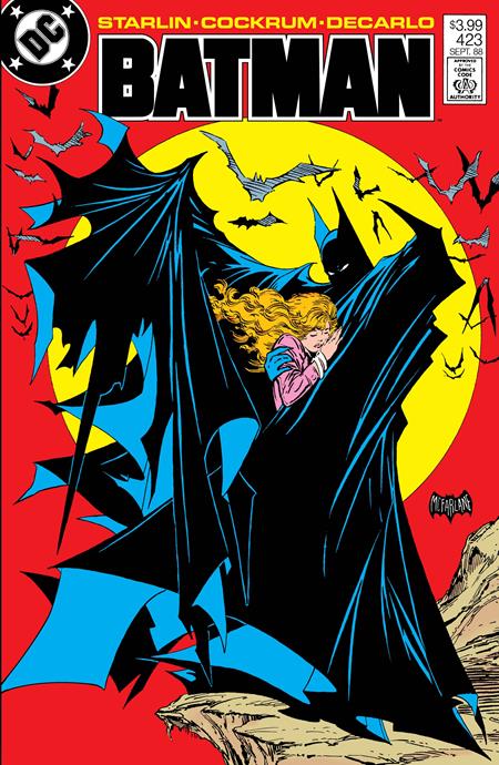 BATMAN #423 FACSIMILE EDITION CVR A TODD MCFARLANE (VF/NM)