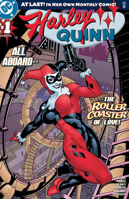 HARLEY QUINN #1 FACSIMILE EDITION CVR C TERRY DODSON & RACHEL DODSON FOIL VAR (VF/NM) - Packrat Comics