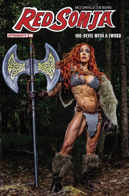DYNAMITE Entertainment NEW THIS WEEK RED SONJA SHE DEVIL WITH A SWORD #6 CVR E COSPLAY VICTORIA RECCHIONE VAR (VF/NM)