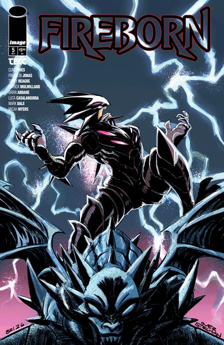 FIREBORN #5 CVR C BRIAN ANDANE VAR (VF/NM) - Packrat Comics