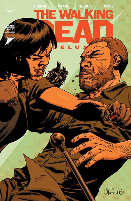 WALKING DEAD DELUXE #146 CVR B CHARLIE ADLARD & DAVE MCCAIG VAR (MR) (VF/NM)
