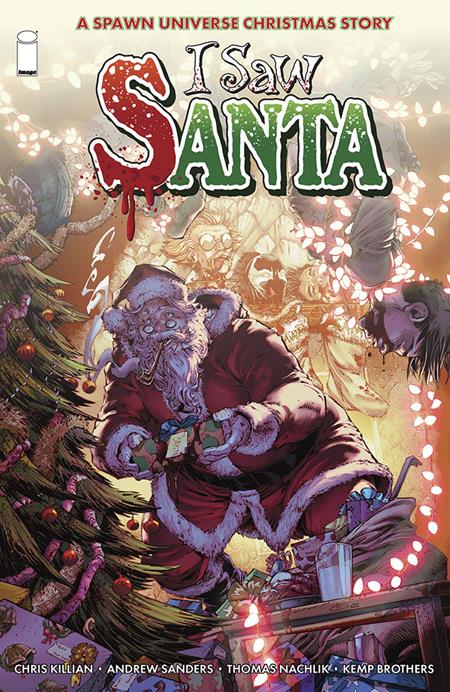 I SAW SANTA A SPAWN UNIVERSE CHRISTMAS STORY TP (MR) (VF/NM) - Packrat Comics