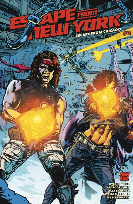 ESCAPE FROM NEW YORK ESCAPE FROM CHICAGO #2 CVR A STEPHEN MOONEY MARK ENGLERT (VF/NM) - Packrat Comics