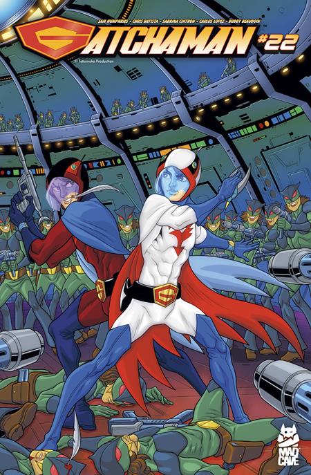 GATCHAMAN #22 CVR A CHRIS BATISTA SABRINA CINTRON (VF/NM) - Packrat Comics