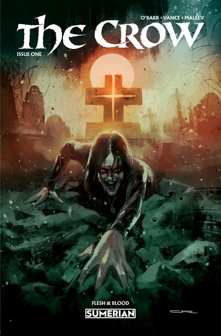 CROW FLESH AND BLOOD #1 CVR E INC 1:10 CHRISTIAN ROSADO VAR (MR) (VF/NM)