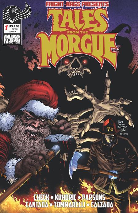 FRIGHT RAGS PRESENTS TALES FROM THE MORGUE #1 (ONE SHOT) CVR A ROY ALLAN MARTINEZ (VF/NM) - Packrat Comics
