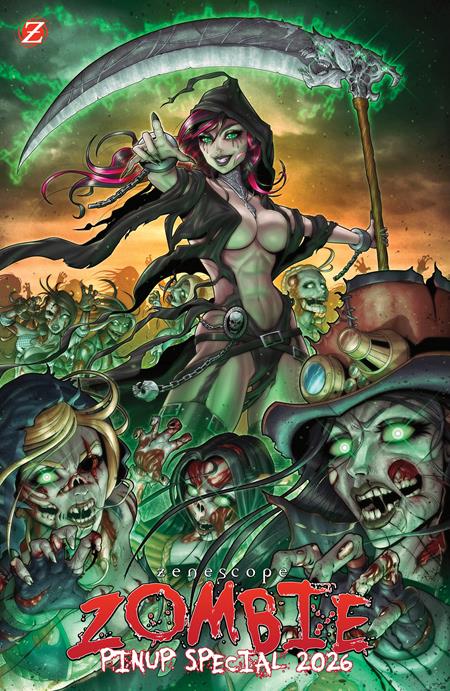 ZENESCOPE ZOMBIE PINUP SPECIAL 2026 (ONE-SHOT) CVR B CARDIGRADE VAR (VF/NM) - Packrat Comics