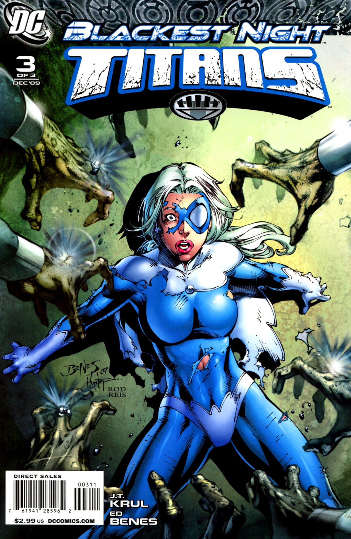 Blackest Night: Titans #3 - CVR A (FN)