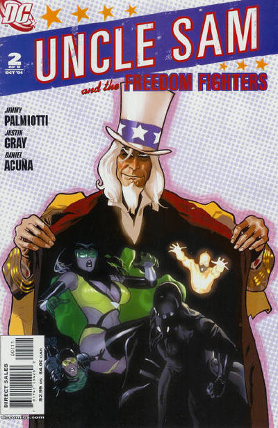 Uncle Sam and the Freedom Fighters #2 CVR A DC Comics 2006 FN
