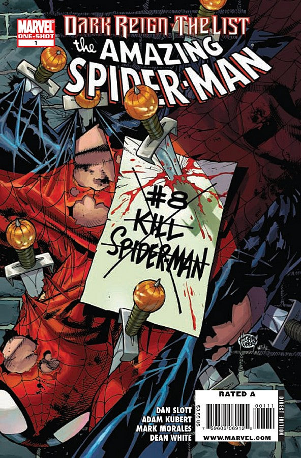 Dark Reign: The List - Amazing Spider-Man #1 CVR A Marvel 2009 VF