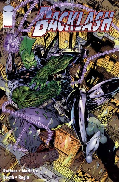 Backlash #2 CVR A Image 1994 VF