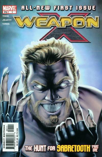 Weapon X #1 CVR A Marvel 2002 VF