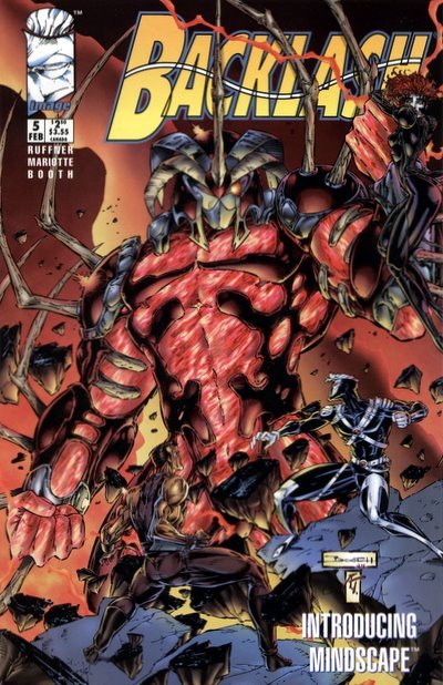 Backlash #5 CVR A Image 1995 VF