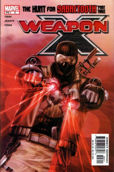Weapon X #3 CVR A Marvel 2002 VF