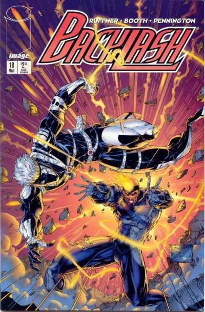 Backlash #18 CVR A Image 1996 VF