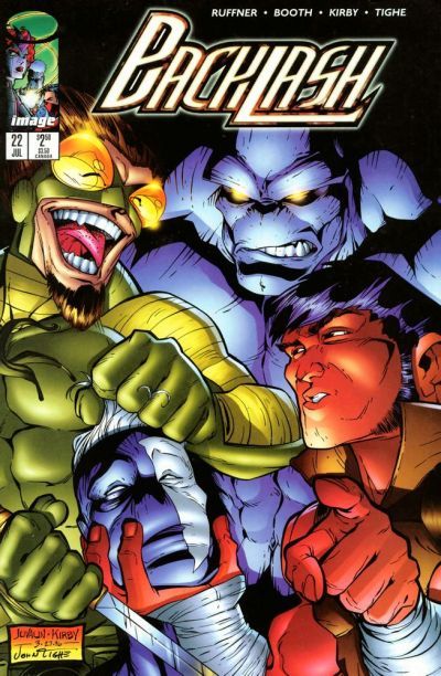 Backlash #22 CVR A Image 1996 VF