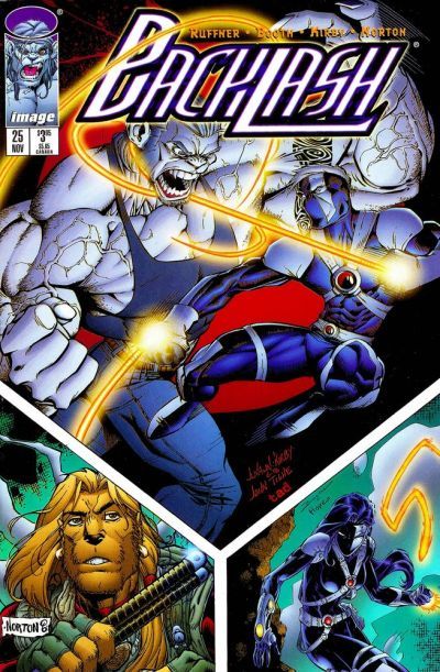 Backlash #25 CVR A Image 1996 VF
