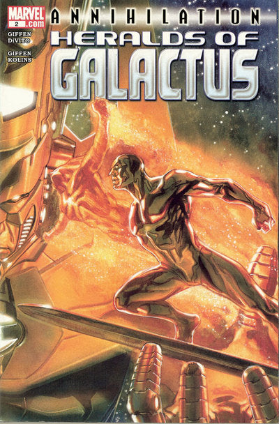 Annihilation: Heralds of Galactus #2 CVR A Marvel 2007 FN