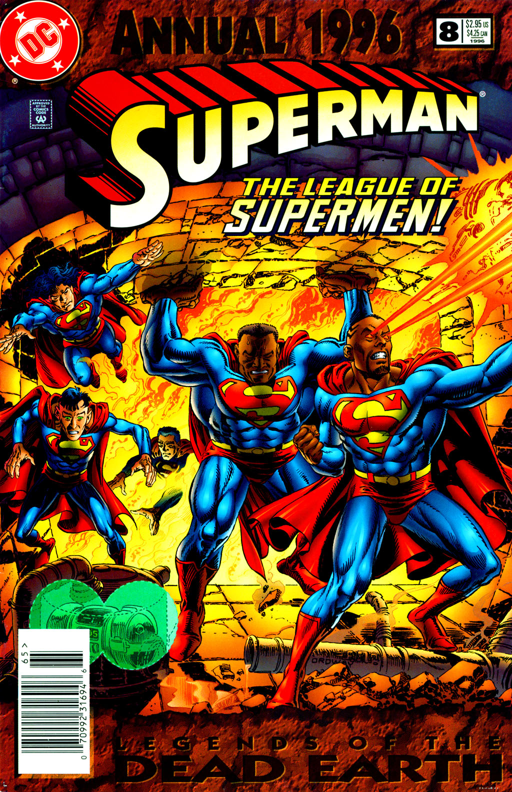 Superman Annual #8 CVR A DC Comics 1996 FN