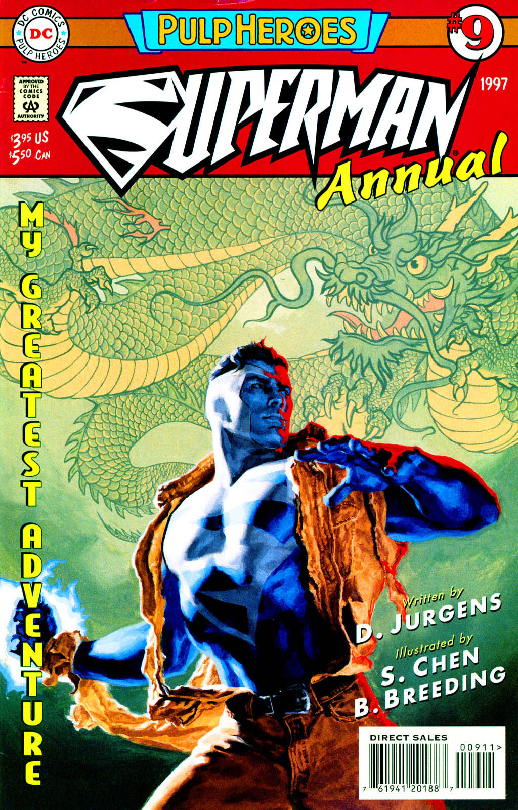 Superman Annual #9 CVR A DC Comics 1997 FN