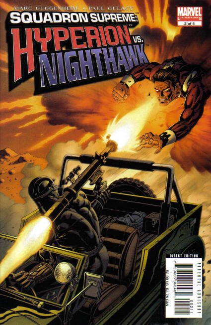 Squadron Supreme: Hyperion vs. Nighthawk #2 CVR A Marvel 2007 VF