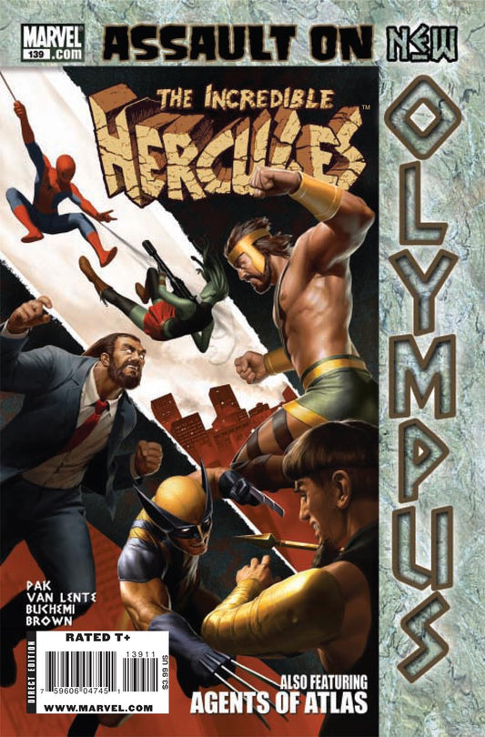 Incredible Hercules #139 CVR A Marvel 2009 VF