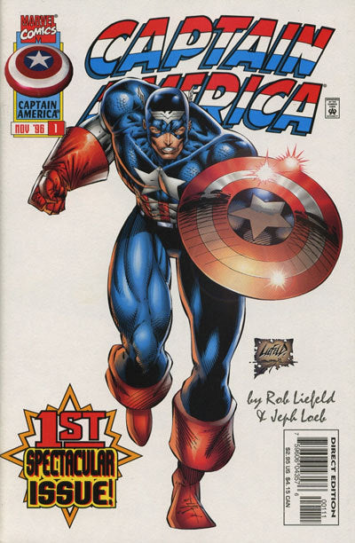 Captain America #1 - CVR A (VF)