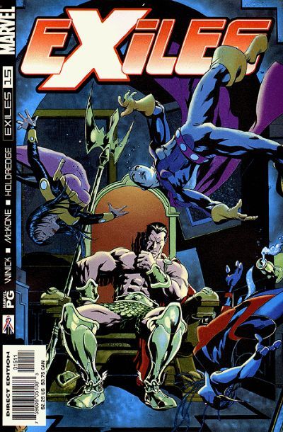 Exiles #15 CVR A Marvel 2002 VF