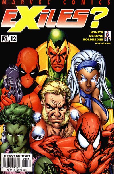 Exiles #12 CVR A Marvel 2002 VF
