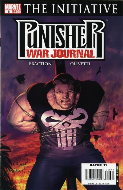 Punisher War Journal #6 CVR A Marvel 2007 FN