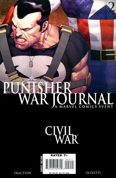 Punisher War Journal #2 CVR A Marvel 2007 FN