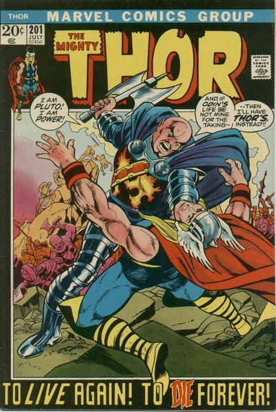 Thor #201 CVR A Marvel 1972 FN