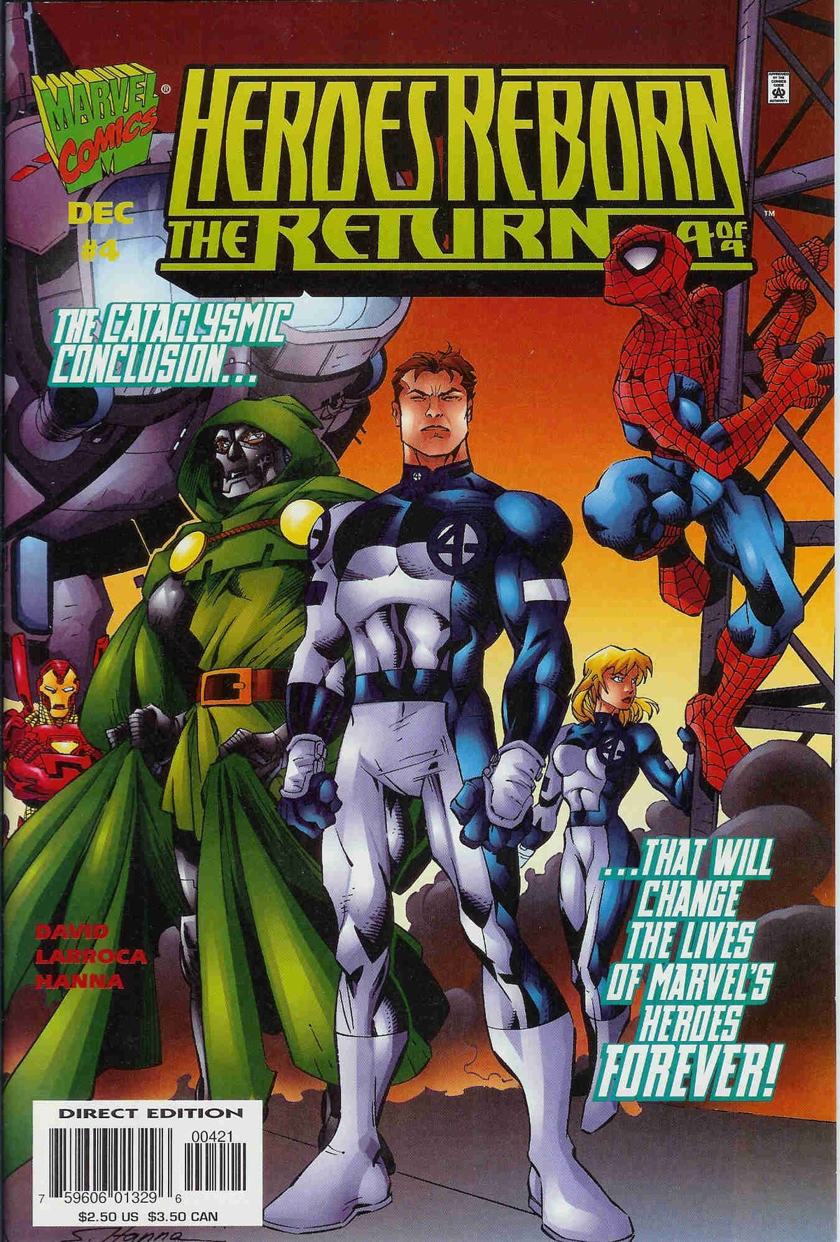 Heroes Reborn: The Return #4 - CVR B (VG/FN)