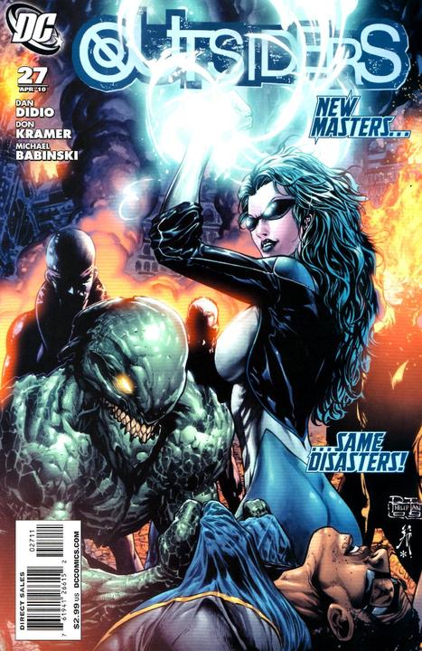 The Outsiders #27 CVR A DC Comics 2010 FN