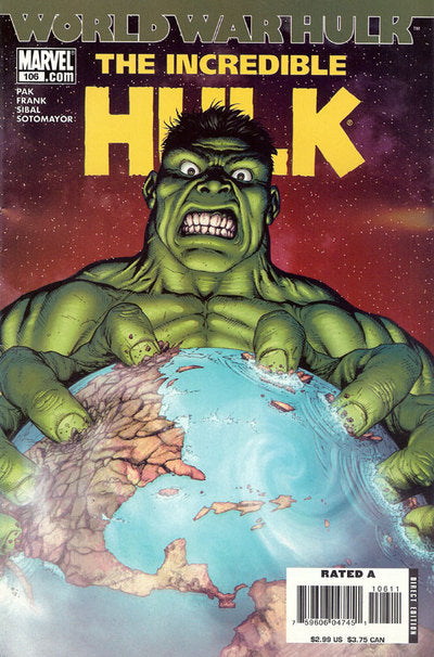 Incredible Hulk #106 CVR A Marvel 2007 FN
