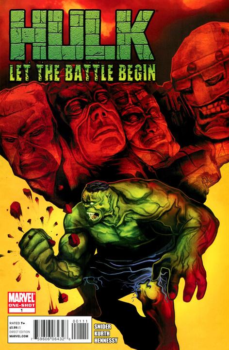 Hulk: Let The Battle Begin #1 CVR A Marvel 2010 FN