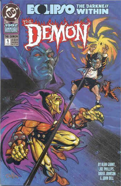 The Demon Annual #1 CVR A DC Comics 1992 VF