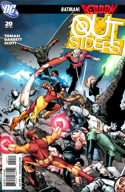 The Outsiders #20 CVR A DC Comics 2009 FN