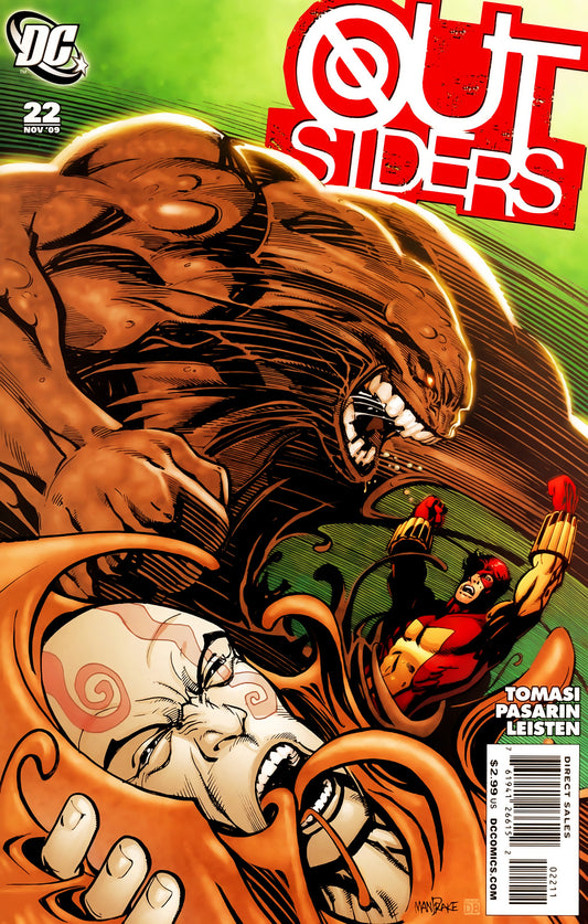 The Outsiders #22 CVR A DC Comics 2009 FN