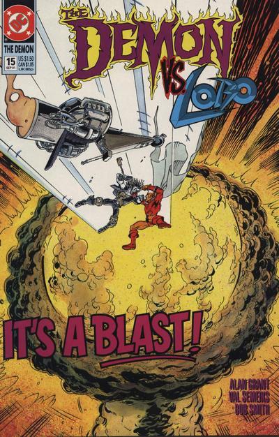 The Demon #15 CVR A DC Comics 1991 VF