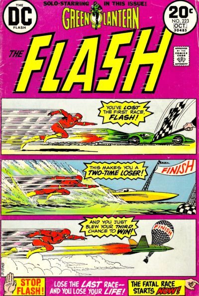 The Flash #223 CVR A DC Comics 1973 VG
